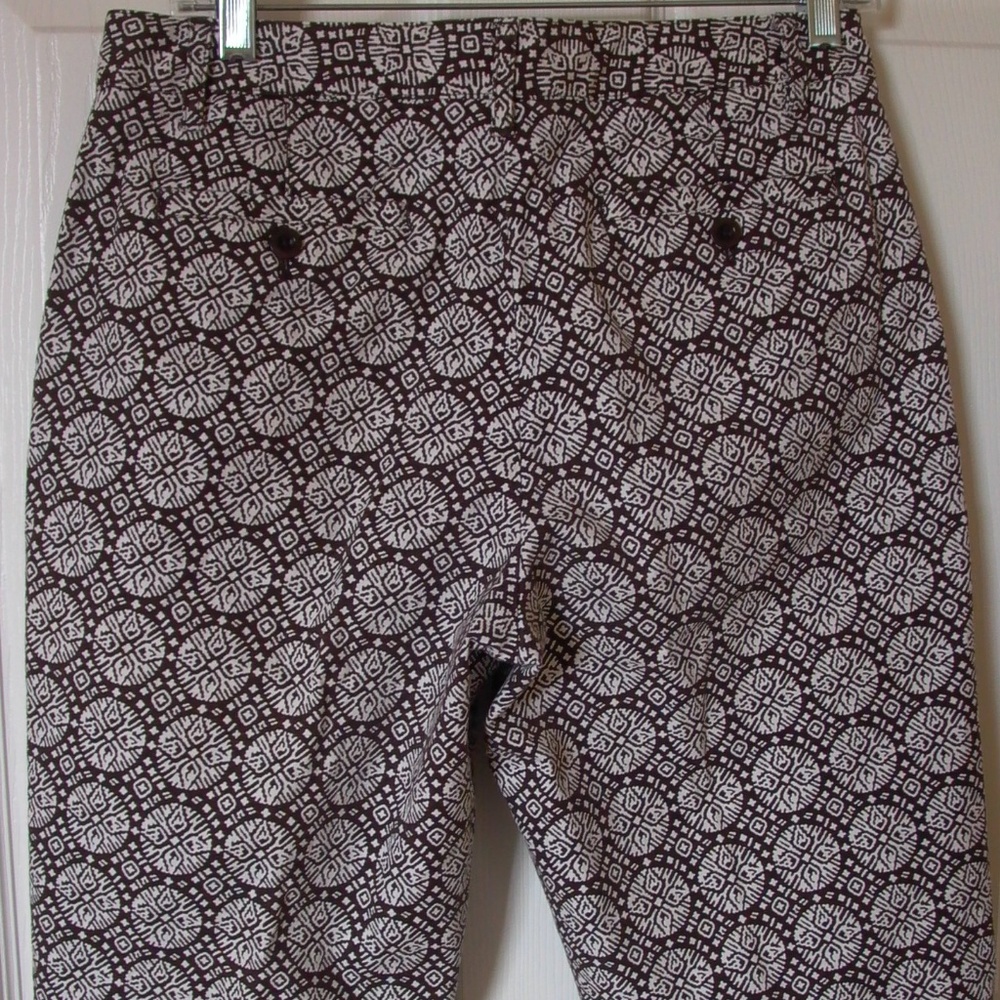 -SOLD- Talbots Bermuda Shorts Stretch Patterned - Picture 5 of 7